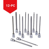 Long-Arm Ball End Bit Socket Set, 3/8-in, 12-pc O3L4 - product image 8