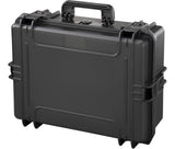 Portable IP67 Waterproof Case/Tool Box with Foam Layers, Black, Large, 22-in C7O6 - product image 1