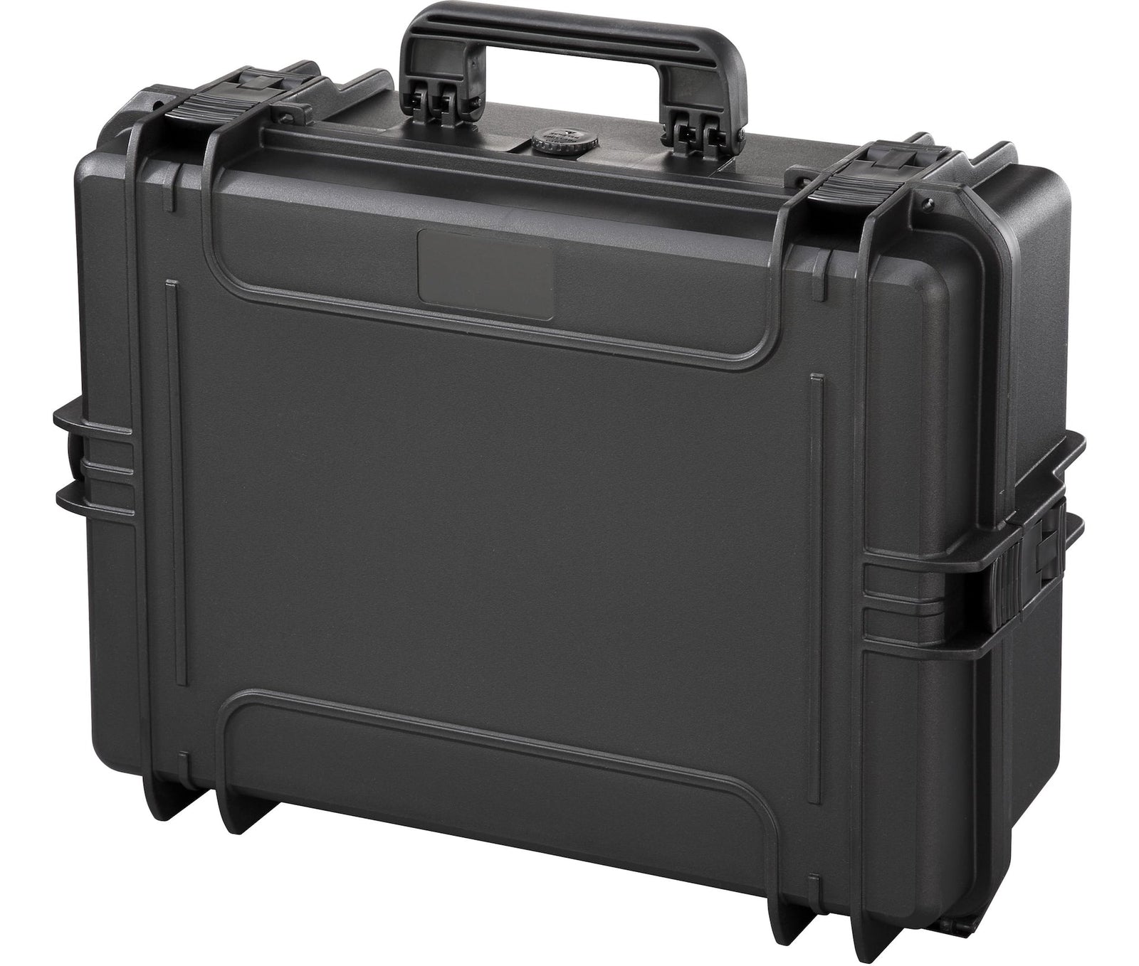 Portable IP67 Waterproof Case/Tool Box with Foam Layers, Black, Large, 22-in C7O6 - product image 1