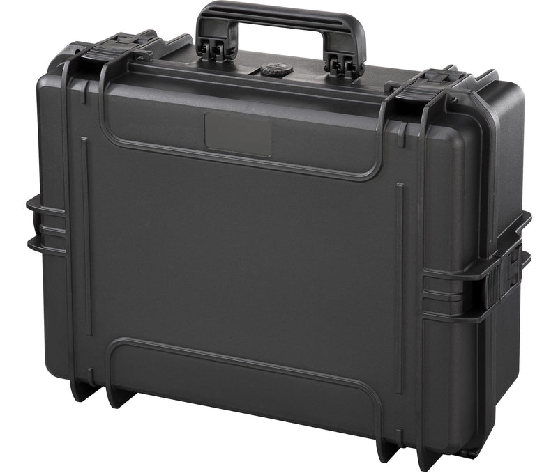 Portable IP67 Waterproof Case/Tool Box with Foam Layers, Black, Large, 22-in C7O6