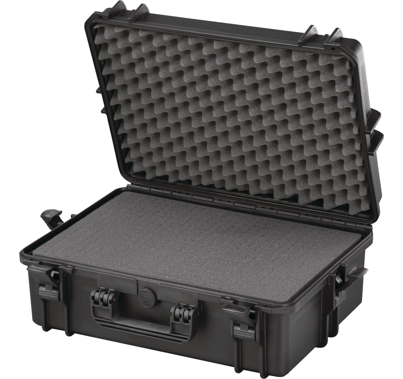 Portable IP67 Waterproof Case/Tool Box with Foam Layers, Black, Large, 22-in C7O6 - product image 2