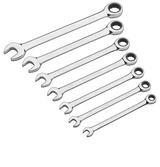 Ratcheting Wrench Set, SAE, Nickel-Chrome Plating, 7-pc L6N2 - product image 6