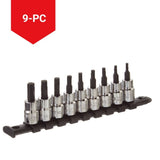 Torx Bit Socket Set, Heat Treated, 9-pc E9M5 - product image 4