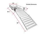 Aluminum Hitch Accessibility Carrier J1U8 - product image 6