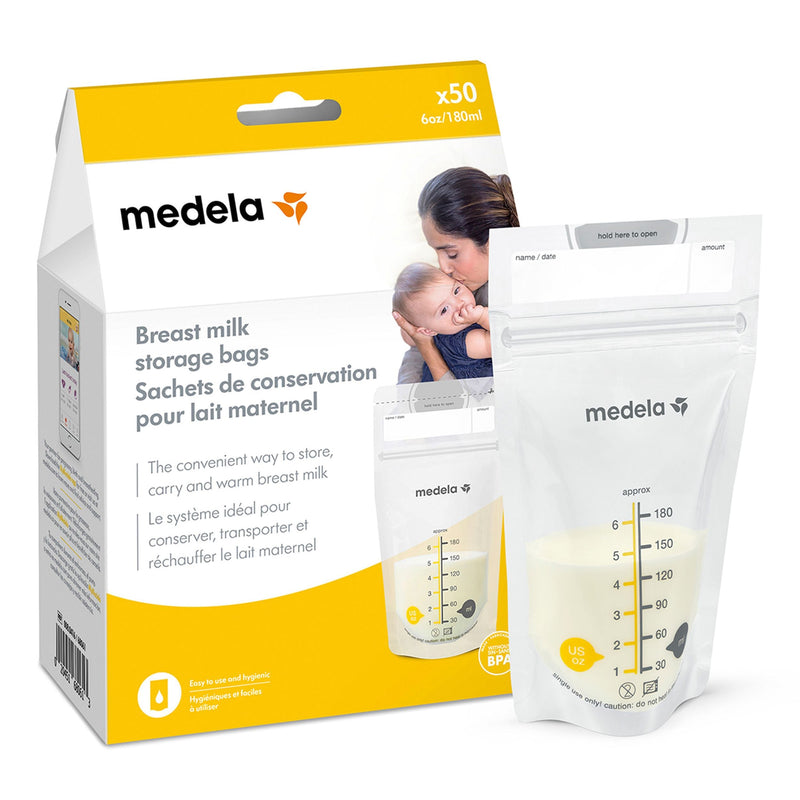 Breast Milk Storage Bags, 50-ct Q2X2