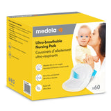 Ultra-Breathable Disposable Nursing Pads, 60-pc T2F8 - product image 1