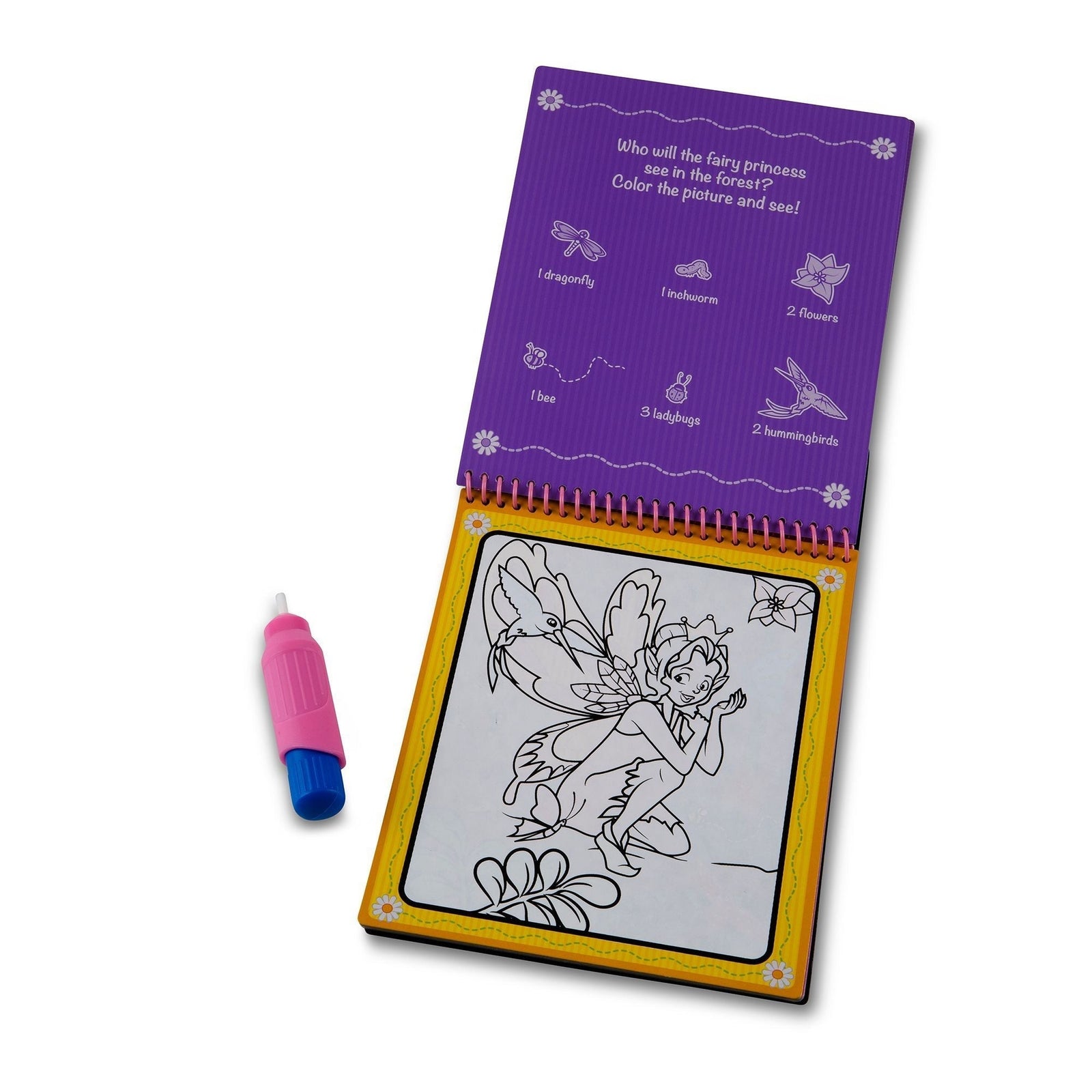 On the Go Water Wow! Reusable Water-Reveal Activity Pad - Fairy Tale K6X3 - product image 1