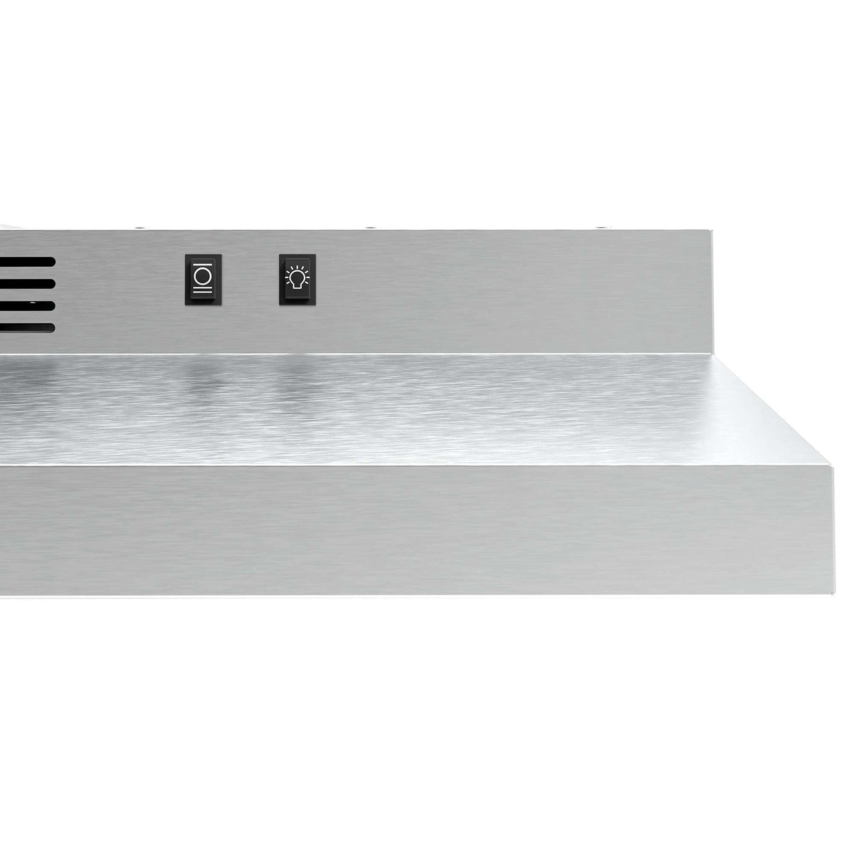 Basic 200 CFM Under the Cabinet Kitchen Exhaust Fan Range Hood, Stainless Steel, 30-in Q0C4 - product image 6