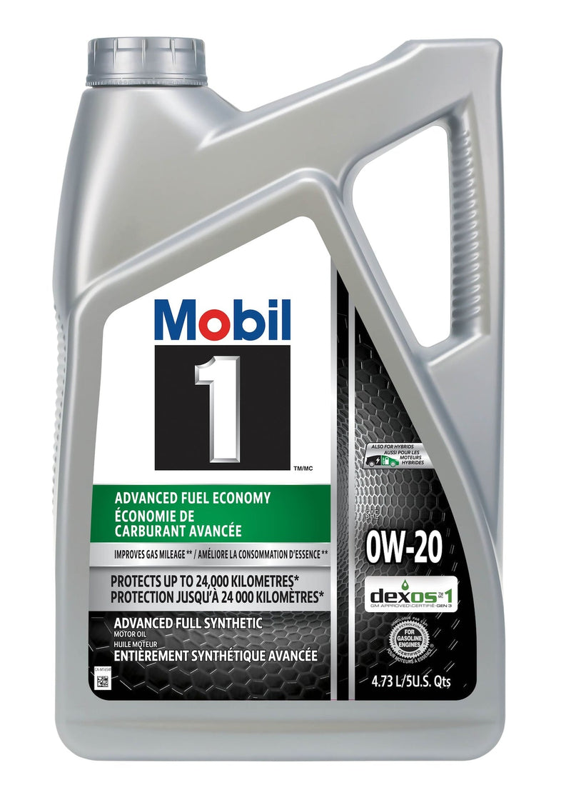 1 Advanced Fuel Economy 0W20 Synthetic Engine/Motor Oil, 4.73-L O7M9