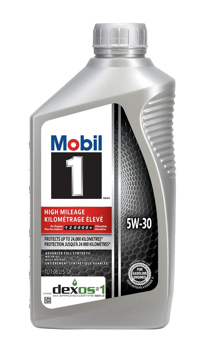 1 High Mileage 5W30 Synthetic Engine/Motor Oil, 1-L B5B5