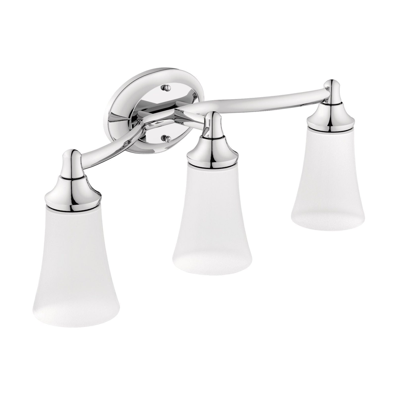 EVA 3-Light Vanity Lighting Fixture, Chrome P7D4 - product image 1