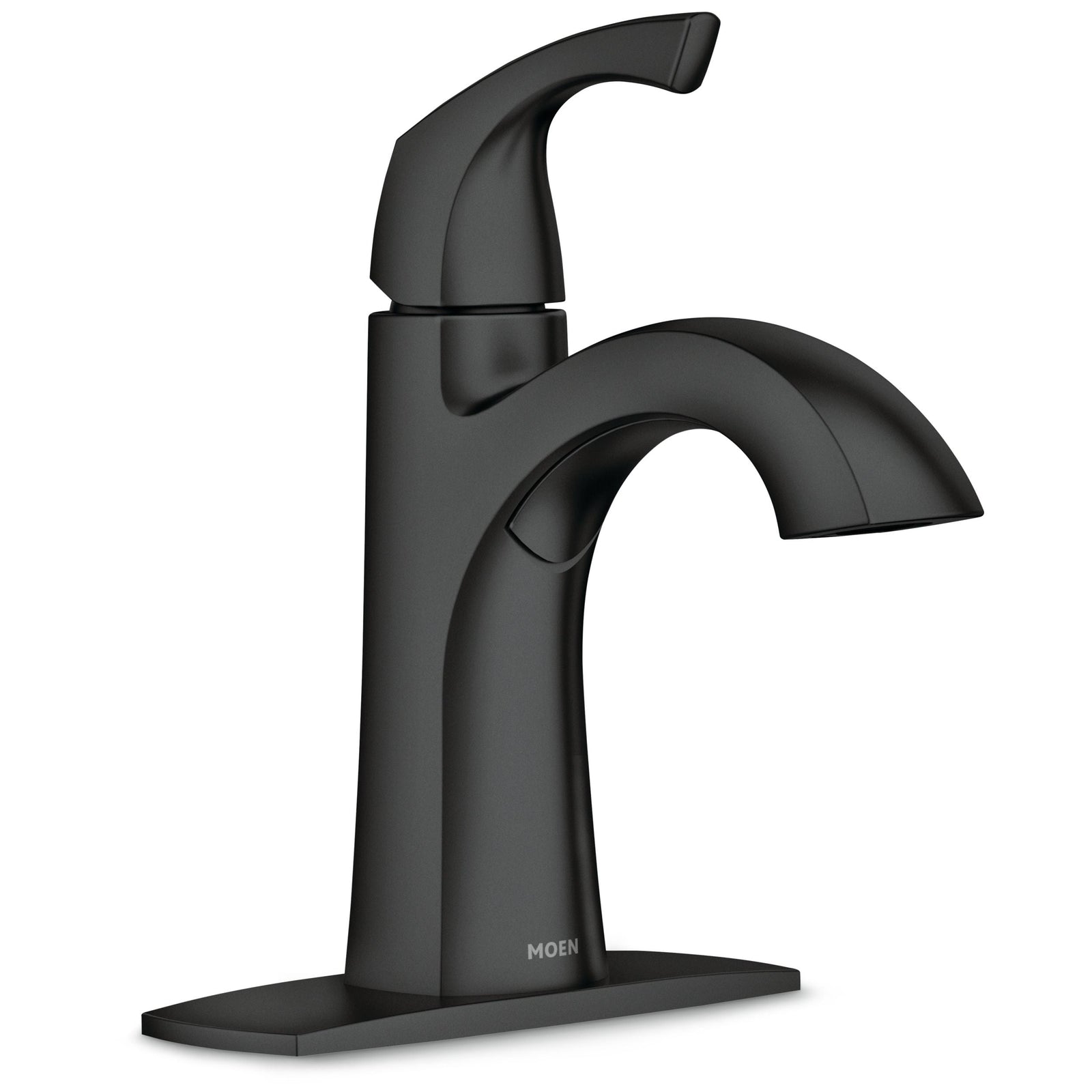 Lindor Single Handle Bathroom Faucet, Meets EPA WaterSense Criteria, Matte Black K4I8 - product image 1