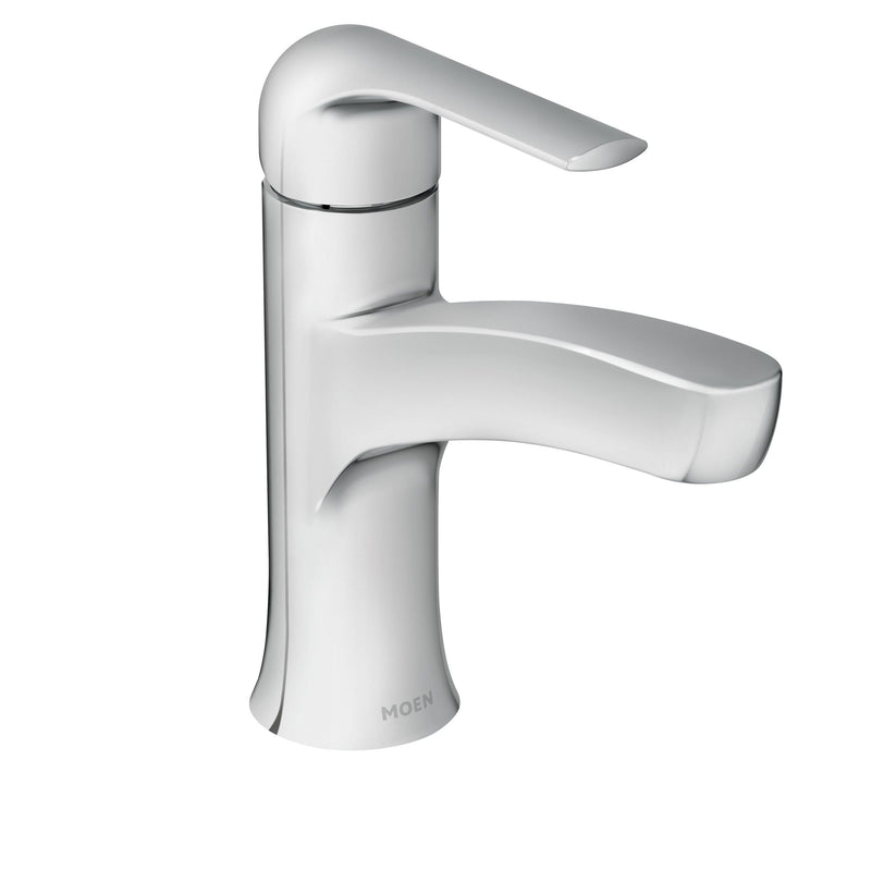Tilson Single-Handle Chrome Bathroom Lavatory/Bathroom Sink Faucet U6Q8