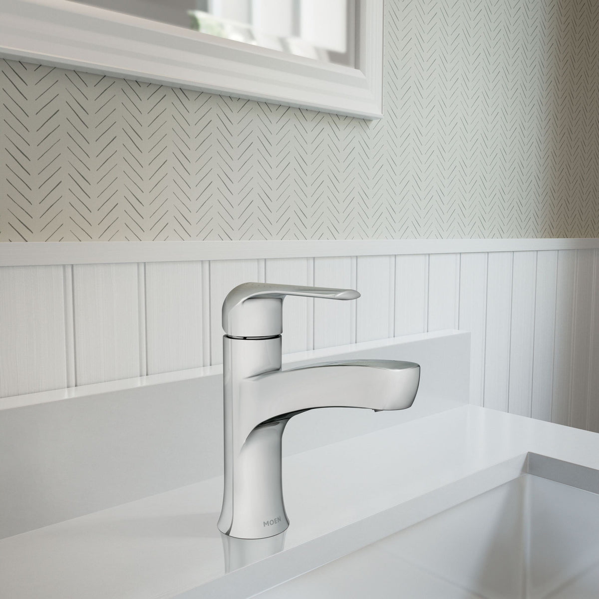 Tilson Single-Handle Chrome Bathroom Lavatory/Bathroom Sink Faucet U6Q8 - product image 5