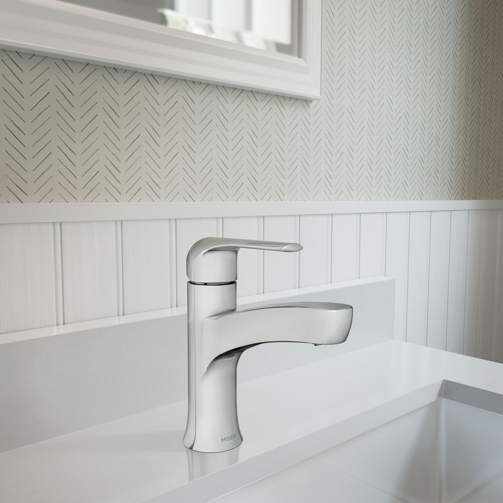 Tilson Single-Handle Chrome Bathroom Lavatory/Bathroom Sink Faucet U6Q8 - product image 7