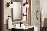 Voss Double Handle High Arc Single Hole Bathroom Sink Faucet, WaterSense Certified, Oil Rubbed Bronze U9Z5 - product image 3