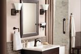 Voss Double Handle High Arc Single Hole Bathroom Sink Faucet, WaterSense Certified, Oil Rubbed Bronze U9Z5 - product image 4
