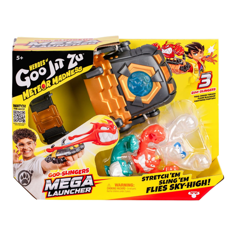 Heroes of Goo Jit Zu S13 Meteor Madness Goo Slingers Mega Launcher X3S8
