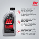 10W40 4-Stroke Motorcycle Oil, 946-mL V7Y1 - product image 4