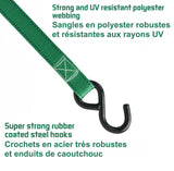 1,500-lb Ratchet Tie Down Straps, with Padded Handle, 1-in x 10-ft, 2-pk X4A9 - product image 5