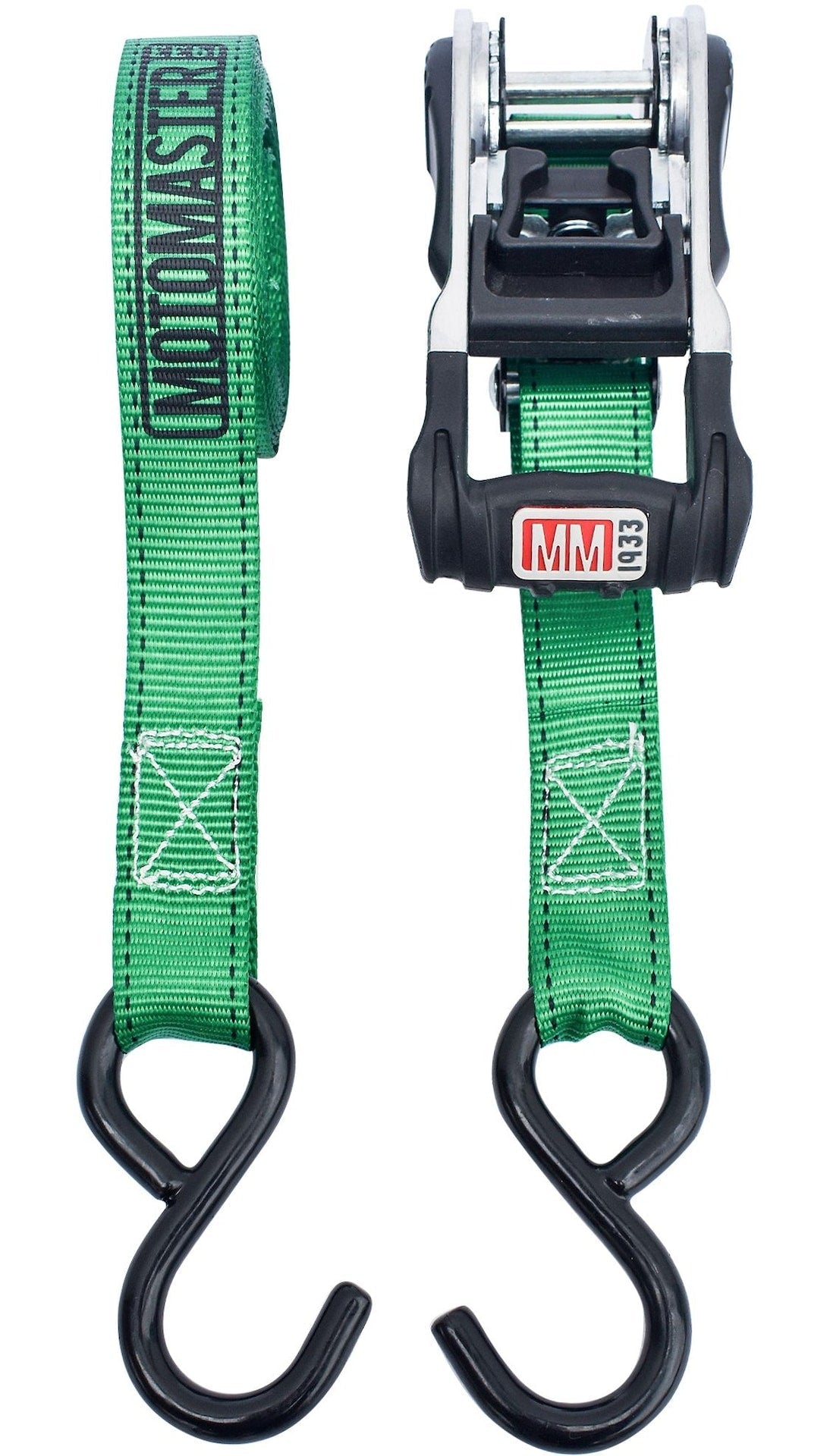 1,500-lb Ratchet Tie Down Straps, with Padded Handle, 1-in x 14-ft N7Q6 - product image 5