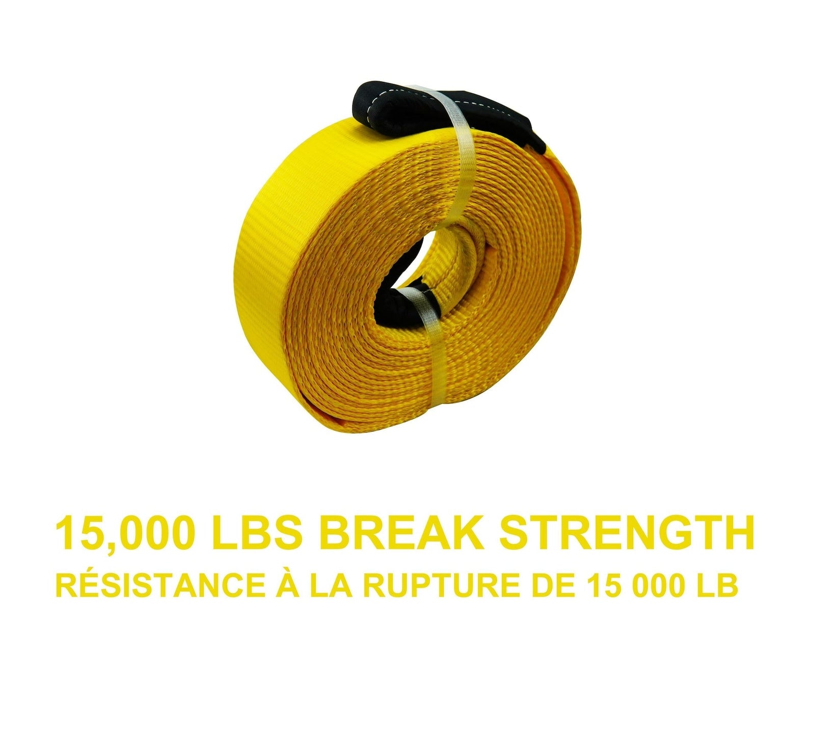 15,000-lb Recovery Strap with Loop Ends, Commercial Grade, 2-in x 30-ft G2N2 - product image 2
