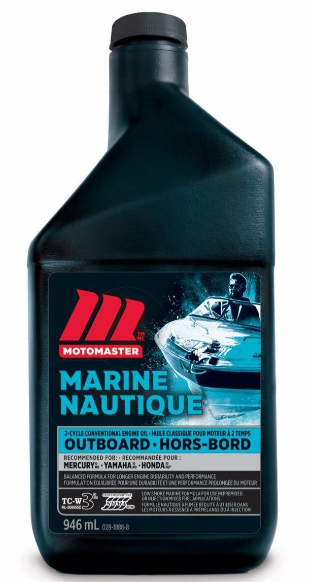 2-Cycle Outboard Engine Oil, 946-ml R2I3 - product image 1