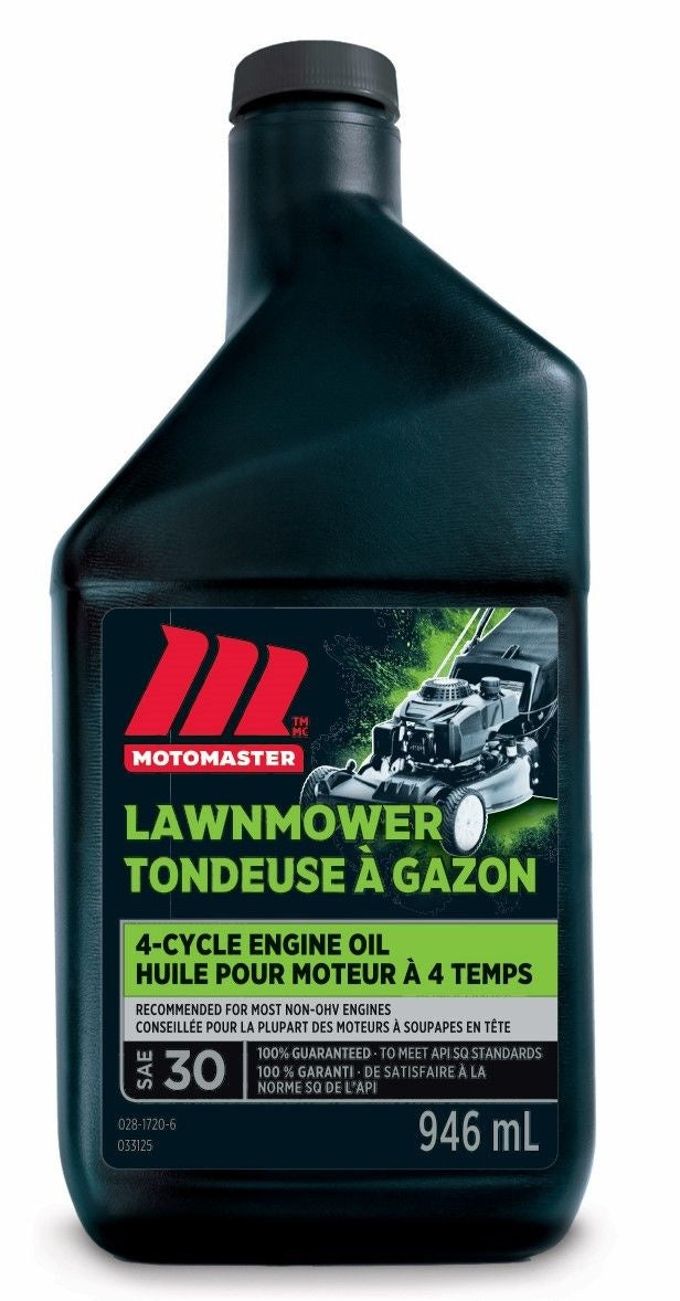 4-Stroke Lawnmower Engine Oil SAE 30, 946-mL P1M4