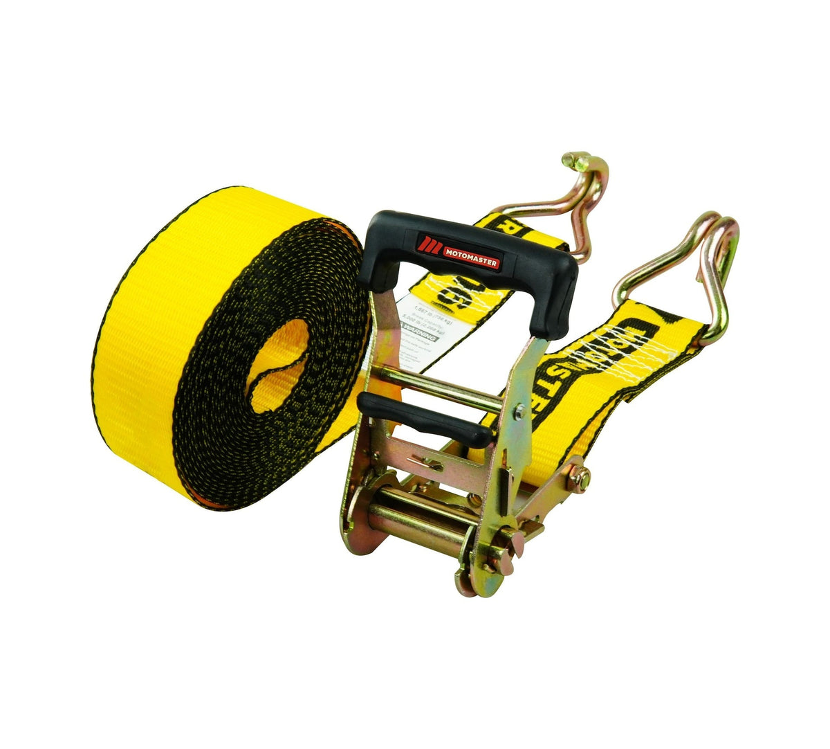 5,000-lb Commercial Ratchet Tie Down Strap with Double-J Hook, 2-in x 25-ft Y0M1 - product image 2