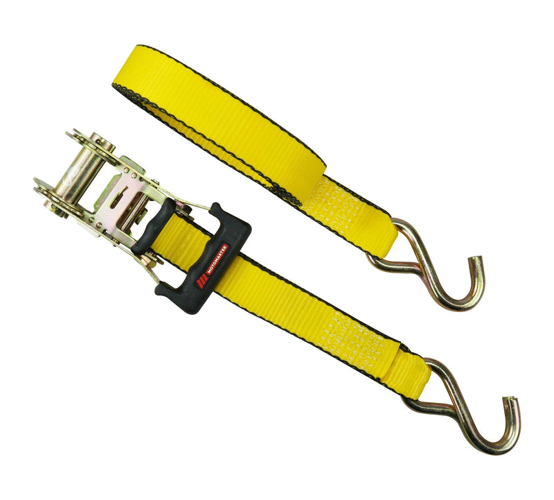 5,000-lb Padded Handle Ratchet Tie Down Strap, 1.5-in x 14-ft O1M6
