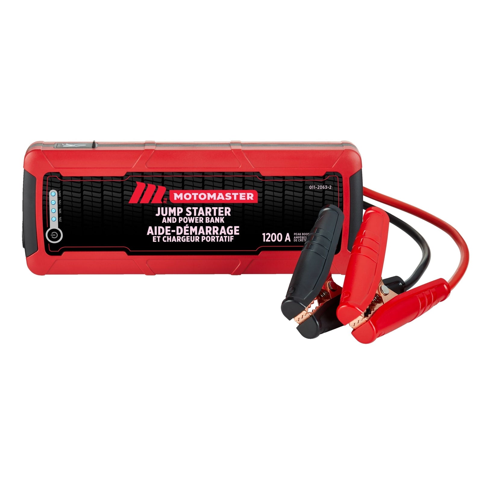 Booster Pack/Jump Starter & USB Power Bank, Lithium-ion, 1200-Amp, 12V X8T6 - product image 1