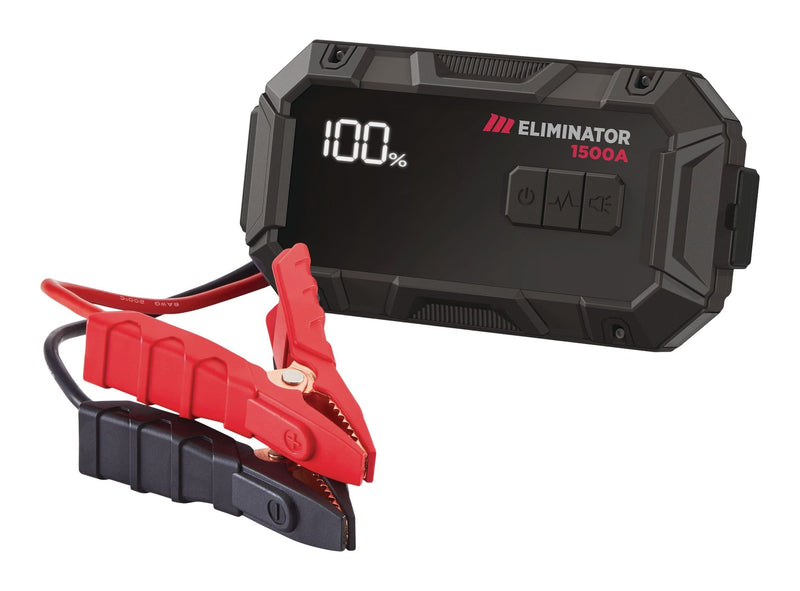 Eliminator XB15 Lithium Booster Pack/Jump Starter & USB Power Bank, 1500A K9E5
