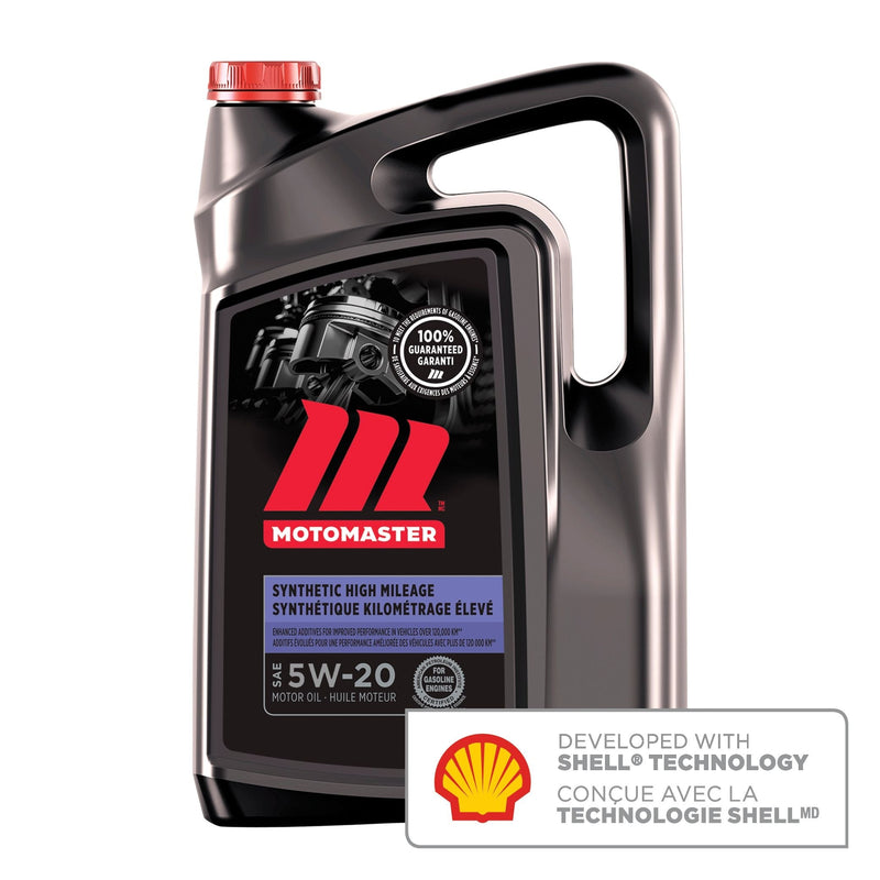 High Mileage 5W20 Synthetic Engine/Motor Oil, 5-L L8A5