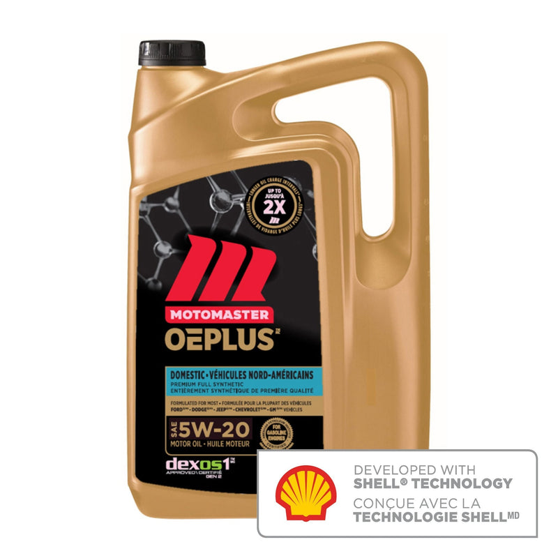 OEPLUS Domestic Premium 5W20 Synthetic Engine/Motor Oil, 5-L A5U1