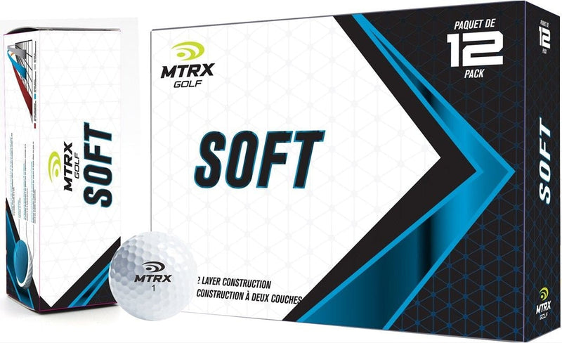 Soft Golf Balls, White, 12-pk L6P3