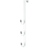 20" Over The Door Metal 3 Hook, White G6P1 - product image 1