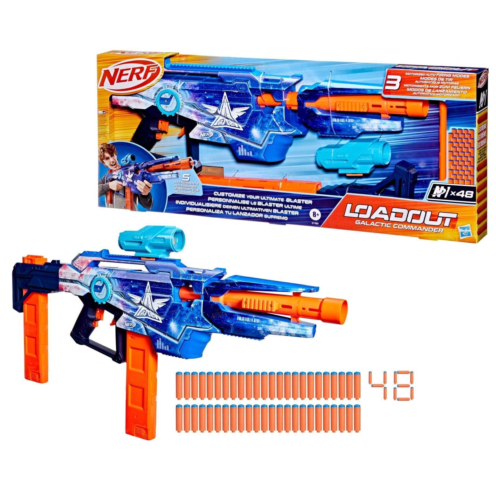 Battlefield Commander Motorized Blaster for Ages 8+ X5N3 - product image 1
