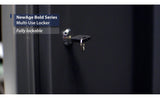 Bold 3.0 Series 24-Gauge Steel Multi-Use Locker, Fully-Welded, 800-lb Capacity, Black/Grey, 30-in Y5D2 - product image 5