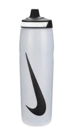 Refuel Squeeze Water Bottle, BPA Free, 32-oz, Clear/Black H6I9 - product image 1