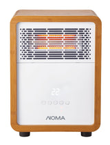 3-Setting Cabinet Heater with Child Lock, Quartz and Radiant Heating, Wood Grain Finish R5Q6 - product image 1