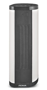 Oscillating Tower/Baseboard Heater withRemote Control & Thermostat, 1500W, White Z3A9 - product image 1