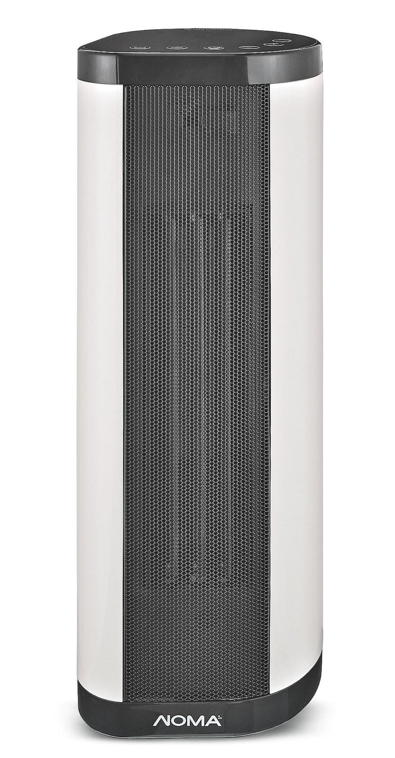 Oscillating Tower/Baseboard Heater withRemote Control & Thermostat, 1500W, White B8P7
