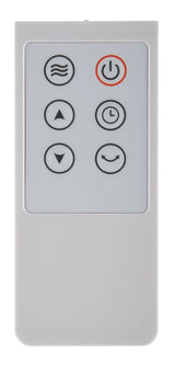 Oscillating Tower/Baseboard Heater withRemote Control & Thermostat, 1500W, White B8P7 - product image 2