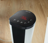 Oscillating Tower/Baseboard Heater withRemote Control & Thermostat, 1500W, White B8P7 - product image 8