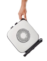 Portable Oscillating Portable Ceramic Space Heater withThermostat, 1500W, White R5W0 - product image 4