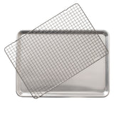 Ware Naturals Aluminum Half-Sheet with Oven-Safe Nonstick Grid, 2-pc O8C0 - product image 1