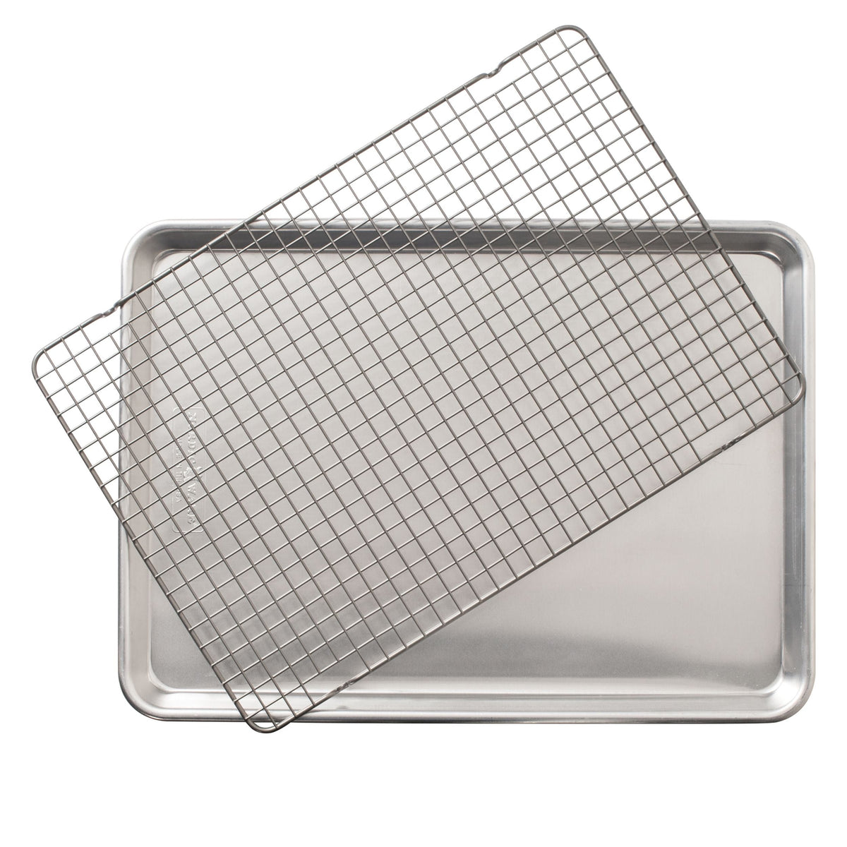 Ware Naturals Aluminum Half-Sheet with Oven-Safe Nonstick Grid, 2-pc O8C0 - product image 1