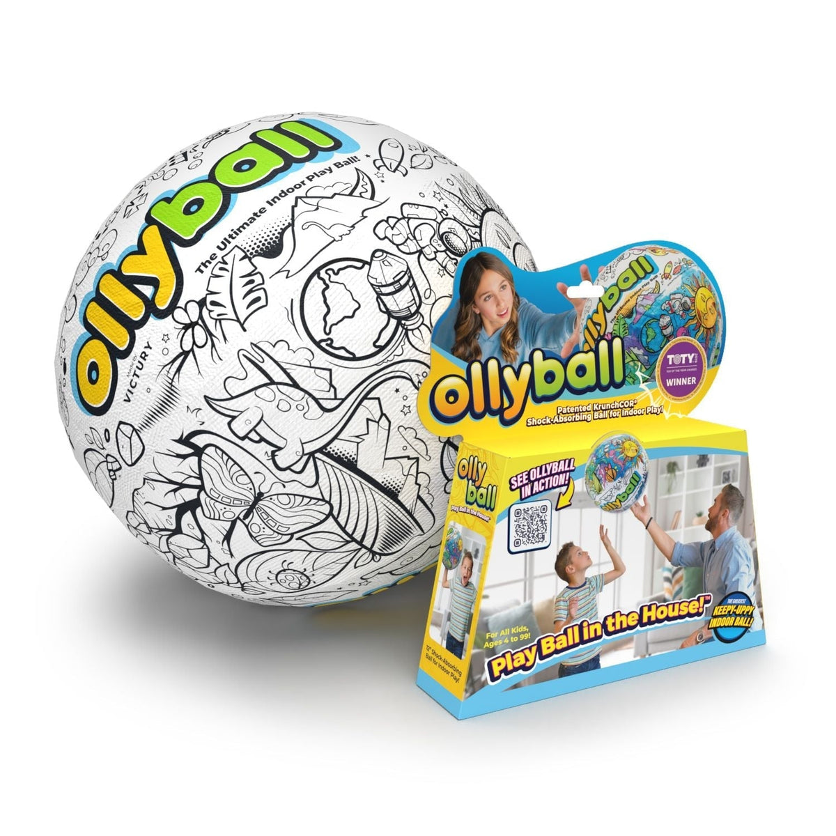 Classic Shock-Absorbing Indoor Sports Ball N6N2 - product image 1