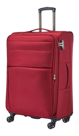 Softside Large Luggage, Wheeled, Red Y6I5 - product image 1