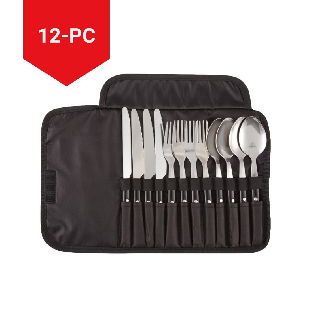 Stainless Steel Flatware Set, 12-pc F4B7 - product image 3